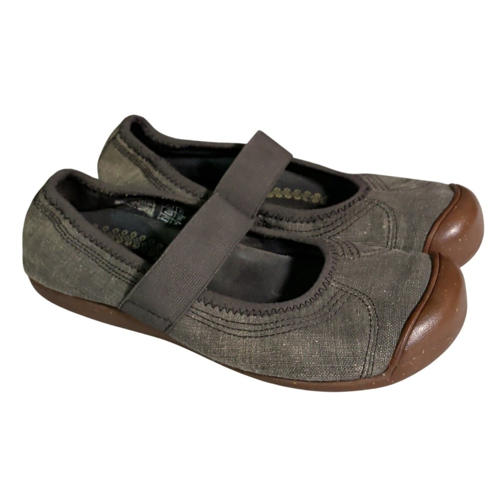 Keen Sienna Mary Jane Shoes Womens Size 9 Gray Flat Sporty Y2K Comfort Feminine